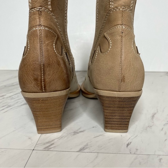 Dolce Vita Ramson Dune Multi Nubuck Western Bootie 6 1/2 - Picture 4 of 14